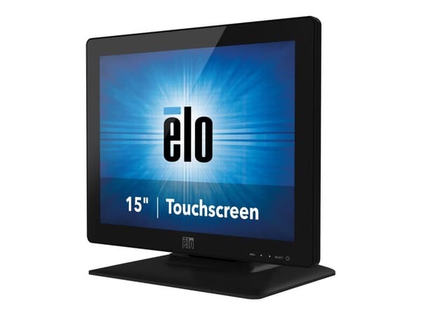 Elo Touch Solutions 1523L, 38,1 cm (15"), 1024 x 768 pikseliä, 25 ms, Musta