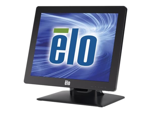 Elo Desktop Touchmonitors 1517L AccuTouch Zero-Bezel - LED-skärm - 15" - pekskärm - 1024 x 768 @ 75 Hz - 300 cd/m² - 800:1 - 23 ms - VGA - svart
