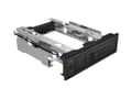 Miniatyrbilde 1 av 5: ICY BOX IB-166SSK-B - Bevegelig lagerrack - 3.5" - svart