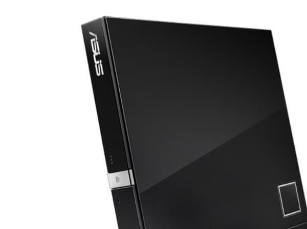 ASUS SBC-06D2X-U - Platestasjon - DVD±RW (±R DL) / DVD-RAM / BD-ROM - 6x - USB 2.0 - ekstern - svart
