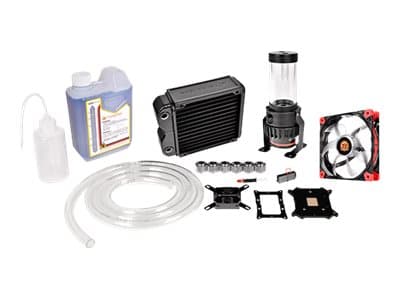 Thermaltake Pacific RL140 D5 - Sett for væskekjølesystem - (for: LGA775, LGA1156, AM2, AM2+, LGA1366, AM3, LGA1155, AM3+, LGA2011, FM1, FM2, LGA1150)