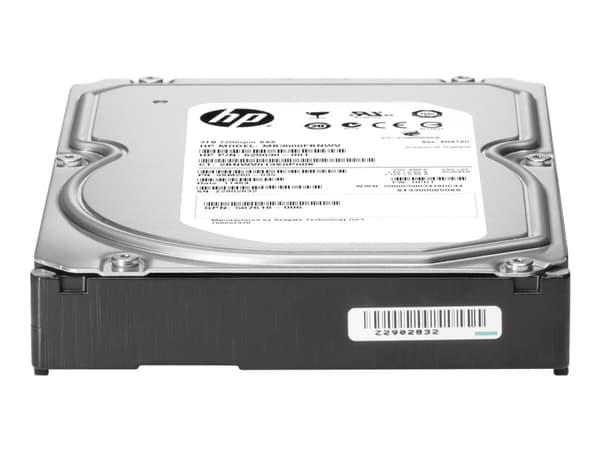 HPE Entry - Hårddisk - 1 TB - intern - 3,5" LFF - SATA 6Gb/s - 7200 rpm