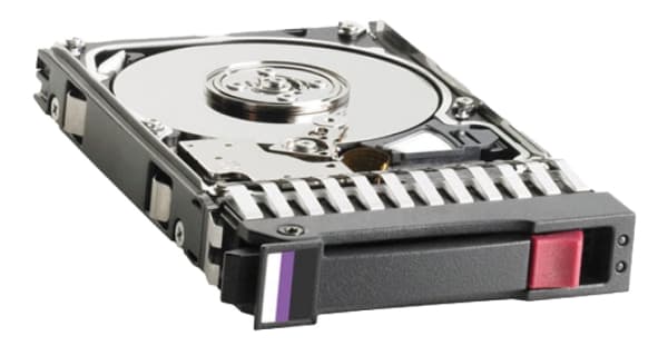 HPE Enterprise - Harddisk - 600 GB - hot-swap - 2.5" SFF - SAS 12Gb/s - 10000 rpm - med HP SmartDrive-holder