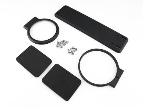 XSPC DDC Photon Bracket Set, Monteringssats, Svart, Top bracket Bottom bracket Back plate Foam pads Screw set