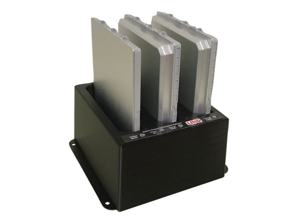 LIND PCPE-LNDG1CG - Batterilader / strømadapter - 3 x batterier lader - 7.5 A - for Panasonic FZ-VZSU84U, FZ-VZSU88U