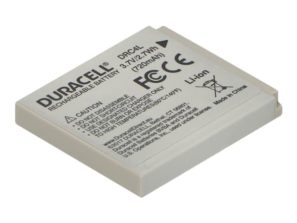 Duracell DRC4L, 720 mAh, 3,7 V, Litiumioni (Li-Ion)