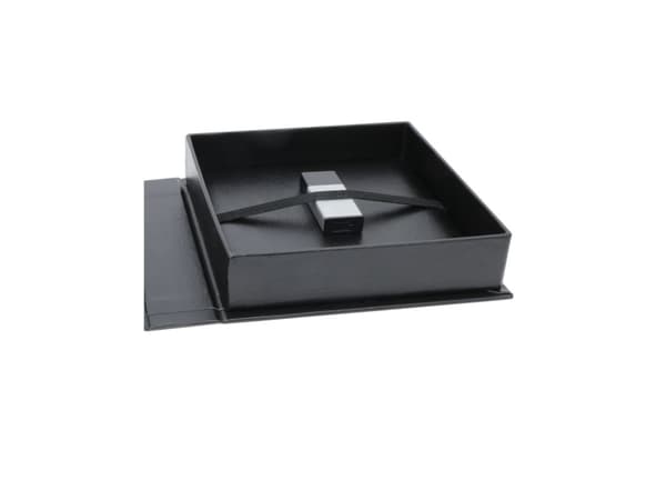 Deknudt S66DJ3, Sort, Fotobokser, Lær, Lær, 130 mm, 130 mm, 3,3 cm