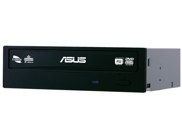 ASUS DRW-24D5MT - Diskenhet - DVD±RW (±R DL) / DVD-RAM - 24x24x5x - Serial ATA - intern - 5.25" - svart