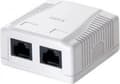 Pikkukuva 5 / 5: LogiLink - Pinta-asennusliitin - CAT 6 - UTP - RJ-45 X 2 - puhtaan valkoinen, RAL 9010