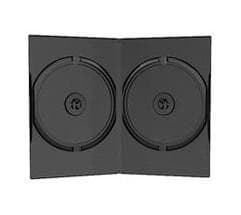 MediaRange BOX12, DVD-etui, 2 disker, Sort, Plast, 120 mm, RoHS