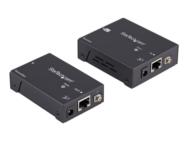 StarTech.com ST121HDBTPW AV-forlenger AV-sender og -mottaker Sort