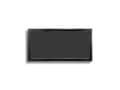Miniatyrbild 1 av 2: Demciflex dammfilter 280mm x 140mm - svart/svart