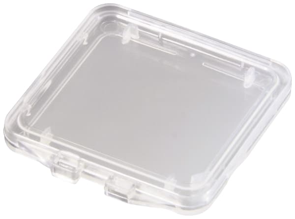 Hama SD Slim Box - Minneeske - kapasitet: 1 SD/MMC-kort - gjennomsiktig