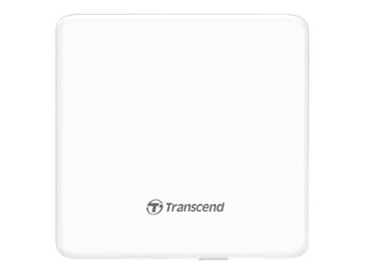Transcend TS8XDVDS-W, Valkoinen, Työpöytä/Notebook, DVD±RW, USB 2.0, CD-R, CD-RW, DVD+R, DVD+RW, DVD-RAM, DVD-RW, 5 - 40 °C
