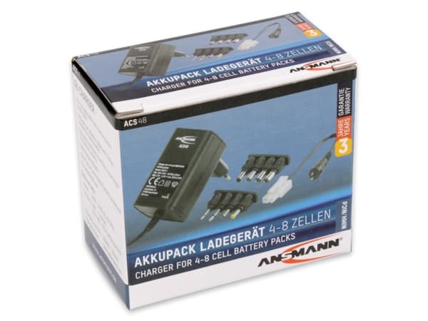 ANSMANN ACS48 - Akkulaturi - 350 mA - lajittelu