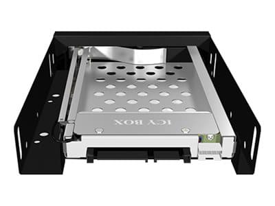 ICY BOX IB-2217StS - Bevegelig lagerrack - 2.5" - svart