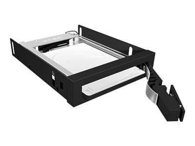 ICY BOX IB-2217StS - Bevegelig lagerrack - 2.5" - svart