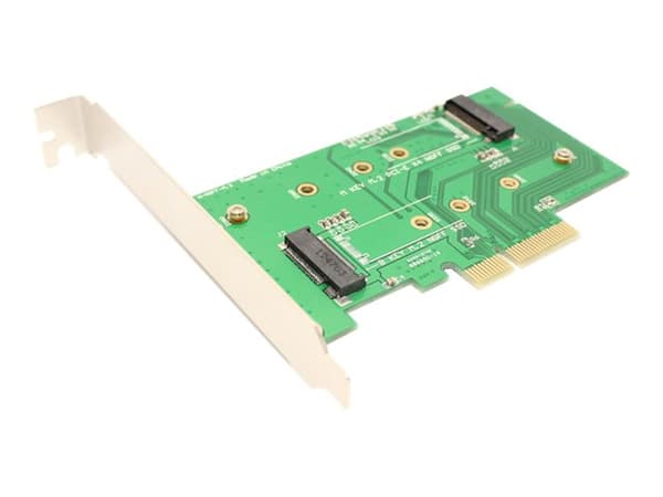CoreParts MSNX1026 - Lagringskontroller - M.2 - M.2-kort - PCIe x4 Grønn