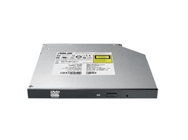 ASUS SDRW-08U1MT, Musta, Kelkka, Vaaka, Kannettava tietokone, DVD-RW, SATA