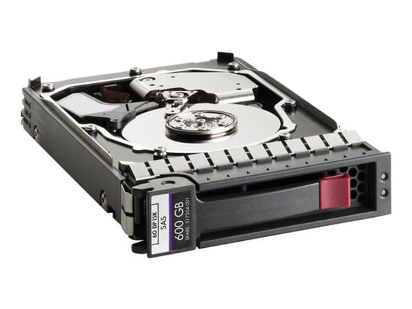 HPE Dual Port Enterprise - Hårddisk - 300 GB - hot-swap - 3,5" LFF - SAS 6Gb/s - 15000 rpm