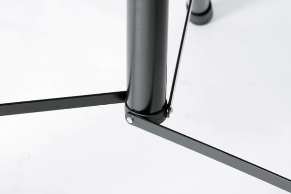 König & Meyer 21435-009-55, Golv, 50 kg, Stål, Svart, Golv, 144 cm