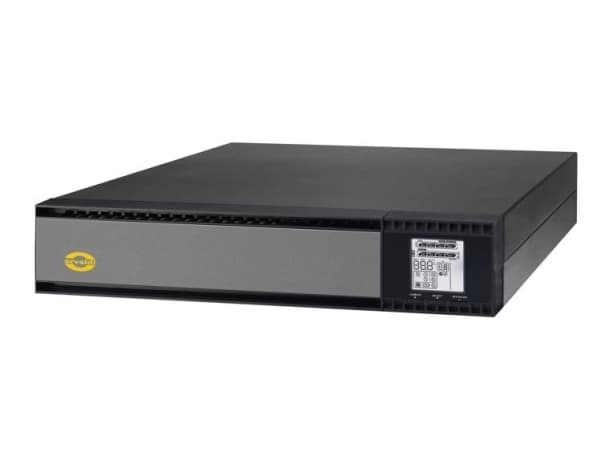 Orvaldi V1100+ sinus 2U LCD, Interaktivt indgangsstik, 1,1 kVA, 990 W, Sine, 162 V, 290 V