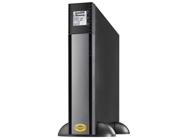 Orvaldi V1100+ sinus 2U LCD, Interaktivt indgangsstik, 1,1 kVA, 990 W, Sine, 162 V, 290 V musta