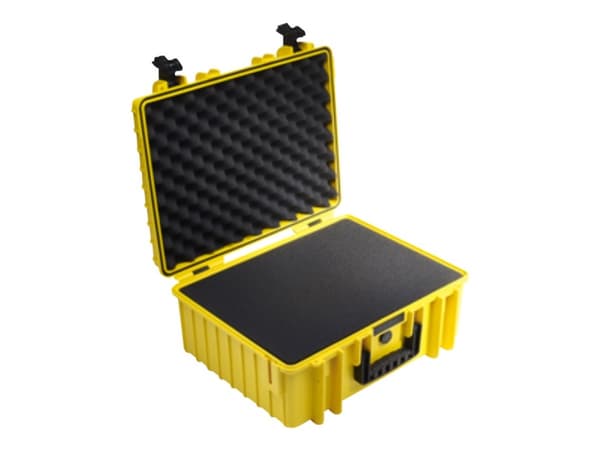B&W outdoor.case Type 6000 - Hard eske - polypropylen - gul