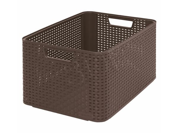 Curver / Keter KURVERKURV L 30L / MØRK BRUN