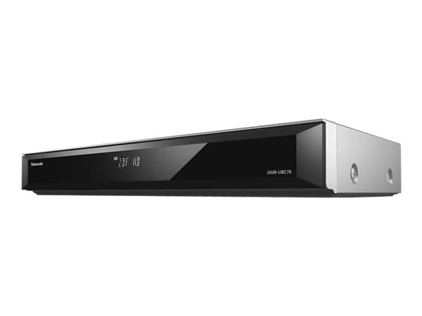 Panasonic DMR-UBC70 - 3D Blue-ray-plateopptaker med TV-kanalvelger og HDD - Oppgradering - Ethernet, Wi-Fi