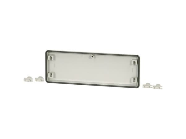 Eaton FL4-X Flangeplade lukket (L x B x H) 23 x 329 x 116 mm Plastic Grå 1 stk