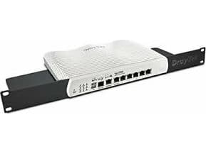 DrayTek Rackmount Plate Lite for 19" rack svart detaljhandel