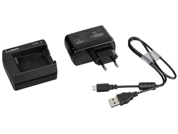 Panasonic DMW-BTC12E - Batterilader - for Panasonic DMW-BLC12, DMW-BLC12E, DMW-BLG10, DMW-BLG10E, DMW-BLH7