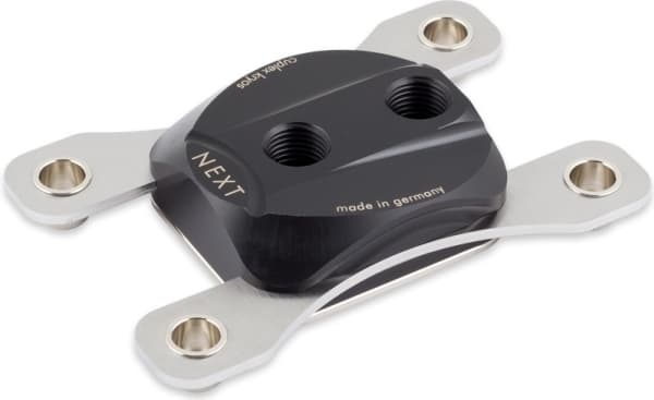 Aqua Computer 21703, Svart, Sølv, Water block, Væske, Acetal,Nickel, AM4, 1/4"