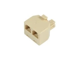 MicroConnect Y-ADAPTER - Nettverksplitter - RJ-11 (6 pin) (hann) til RJ-11 (6 pin) (hunn)