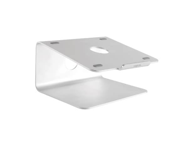 LogiLink AA0104, Kannettavan tietokoneen teline, Hopea, Alumiini, 27,9 cm (11"), 43,2 cm (17"), 360°