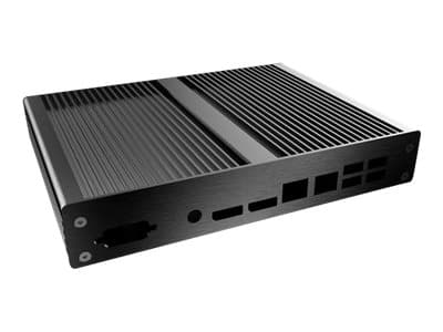 Akasa Laplace ST - USFF - mini STX - svart anodisert aluminium - USB/lyd