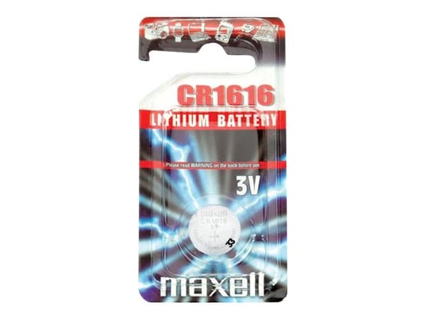 Maxell CR 1616 - Batteri CR1616 - Li - 55 mAh