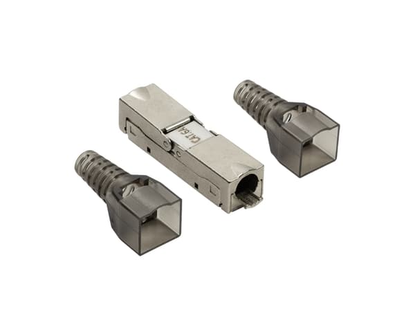 LogiLink MP0046, Grå, Cat6a, Aluminium, 1 stykker