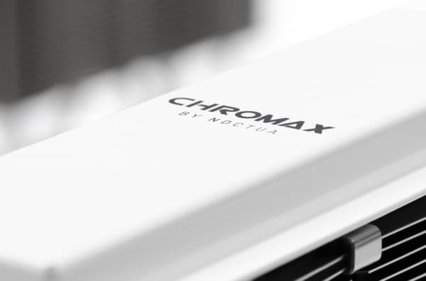 Noctua NA-HC2 CHROMAX.WHITE, Montering Sett, Aluminium, Hvit, 128 mm, 164 mm, 1 stykker