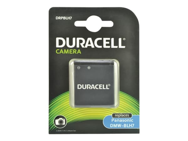Duracell - Batteri - Li-Ion - 700 mAh - for Panasonic DMW-BTC12; Lumix DMC-LX10, LX9; Lumix G DC-GF10, GF90, GF9W, GX800, GX850, GX880