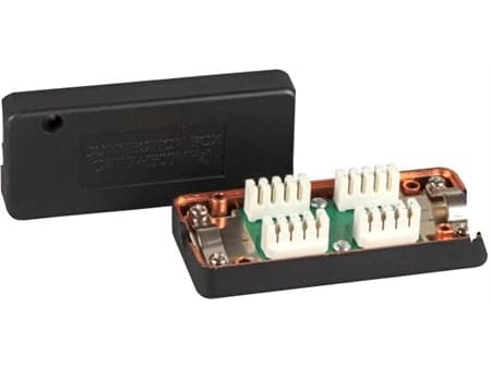 EFB Elektronik 37596.1, Cat7, Sort, 1 stykker
