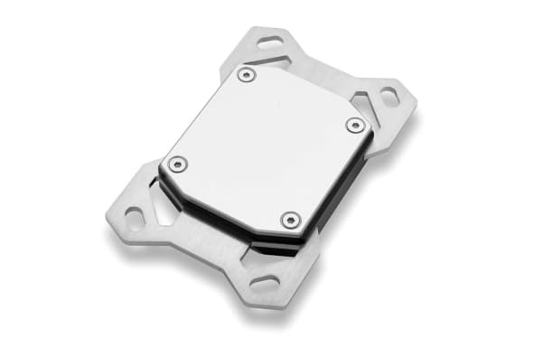 Watercool Heatkiller IV Pro AMD - black copper, Vattenblock, Akryl, Nickel, Rostfritt stål, Svart, Silver, Uttag AM4, AM5-sockel, 66 mm, 59 mm