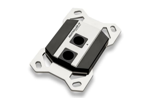 Watercool Heatkiller IV Pro AMD - black copper, Vattenblock, Akryl, Nickel, Rostfritt stål, Svart, Silver, Uttag AM4, AM5-sockel, 66 mm, 59 mm