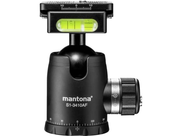 Mantona Fortress 34 S1-3410AF Stativ-kuglehoved