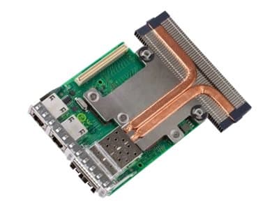 Intel X520 DP - Customer Kit - nettverksadapter - 10Gb Ethernet x 2 - med Intel i350 DP Network Daughter Card - for PowerEdge R620, R710, R715, R720,