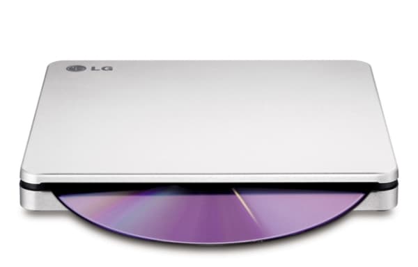 Hitachi-LG Data Storage GP70NS50 - Diskettstation - DVD±RW (±R DL) / DVD-RAM - 8x/8x/5x - USB 2.0 - extern - vit