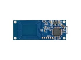 ACS ACM1252U-Z2, Blå, ISO 14443 ISO 18092 USB Full Speed PC/SC CCID CE FCC REACH Microsoft® WHQL, ISO14443-4 Compliant Cards, T=CL MIFARE Classic Car Blå