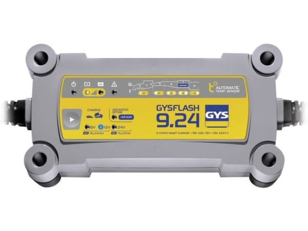 GYS FLASH 9.24 029477 Automaattilaturi 6 V, 12 V, 24 V 9 A 9 A 6 A (029477)