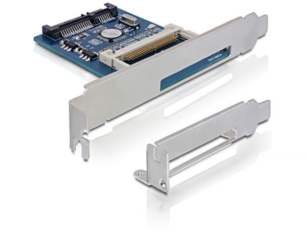 Delock SATA II > Compact Flash Card Reader - CompactFlash Card-adapter - SATA 3Gb/s